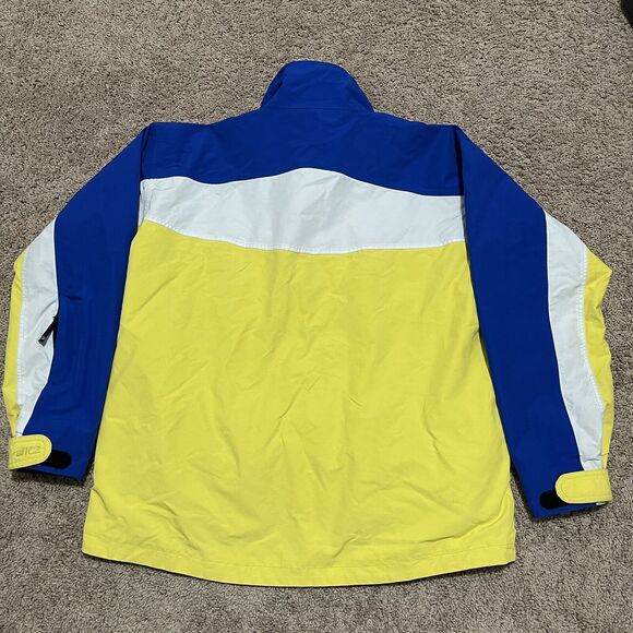 VTG K2 Jacket Mens Large Yellow Jetstream Series Colorblock Gorpcore Waterproof - Picture 9 of 12